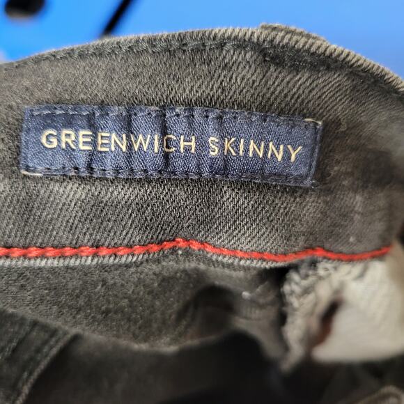 Tommy Hilfiger Womens Size 2 Greenwich Skinny Jeans Black Washed - Picture 7 of 9